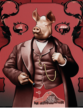 Animal Farm pig illustration (placeholder filename)
