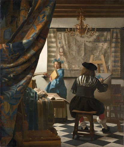 Fig 3.6 Vermeer painting