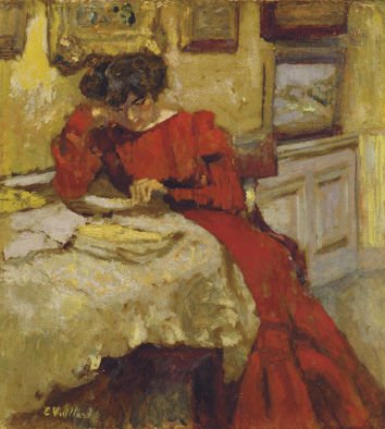 Fig. 4.3 Madame Hessel reading